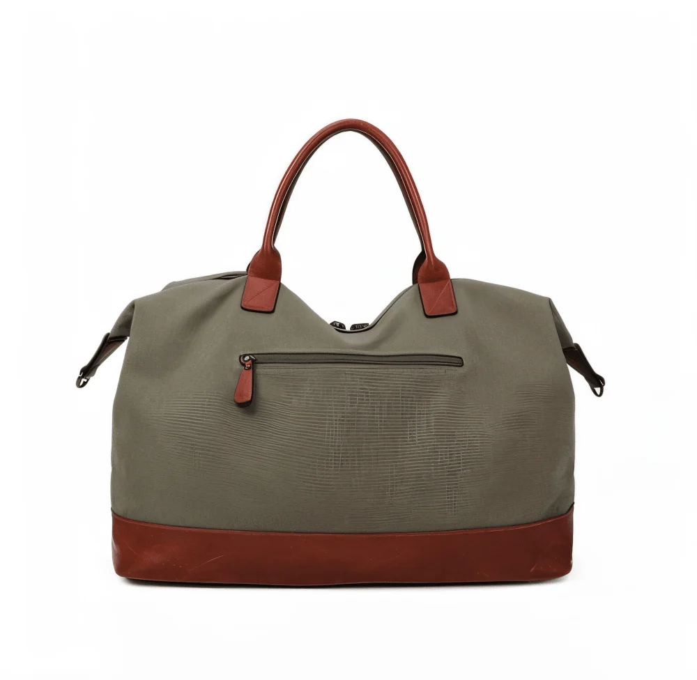 HomoraZweifarbigeLeder-Reisetasche11 Homorazweifarbigeleder Reisetasche11