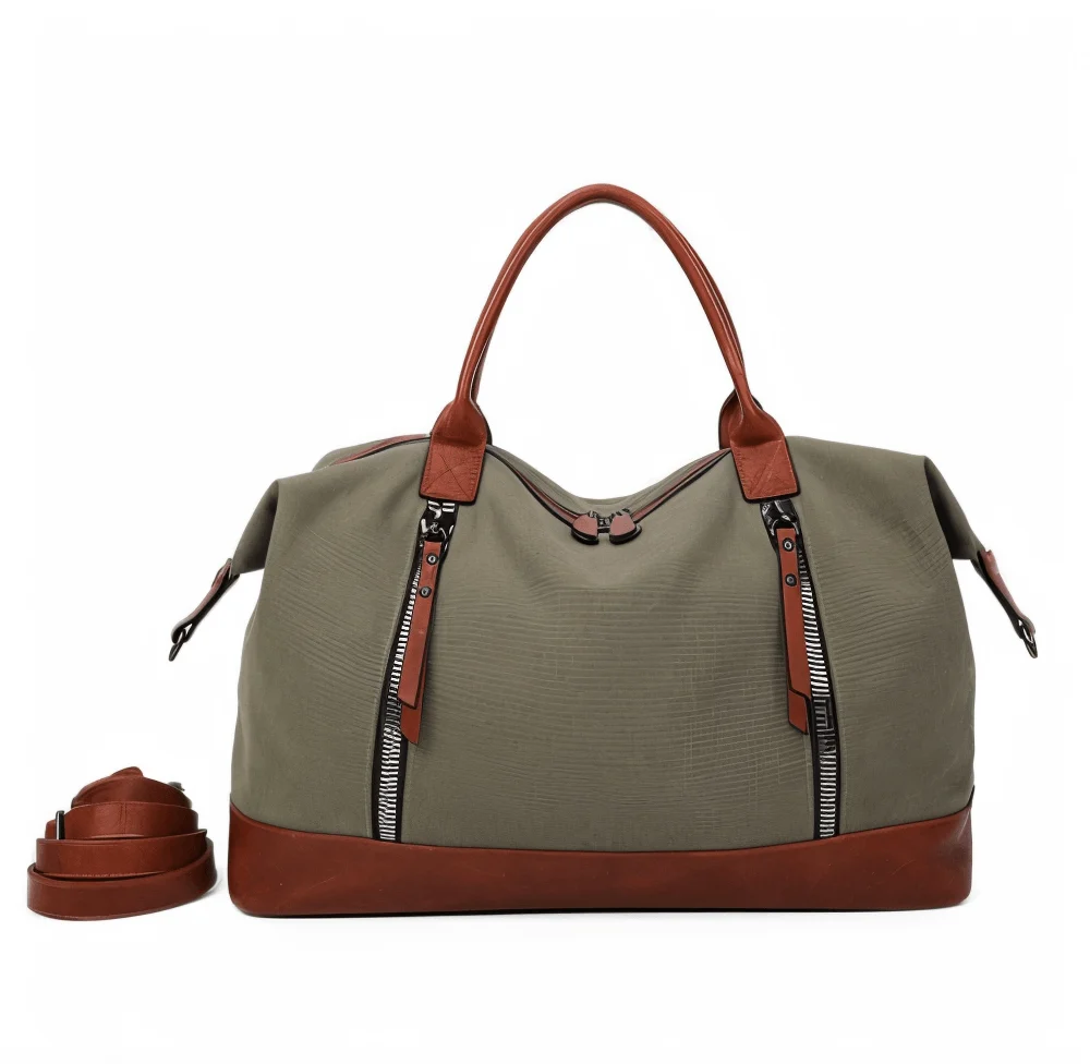 HomoraZweifarbigeLeder-Reisetasche17 Homorazweifarbigeleder Reisetasche17