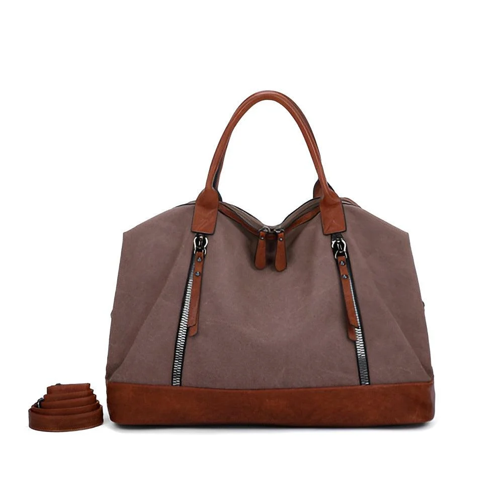 HomoraZweifarbigeLeder-Reisetasche3 Homorazweifarbigeleder Reisetasche3
