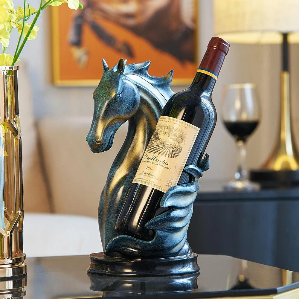 HorseShapedWineHolder-Homeko3 Horse Shaped Wine Holder - Homeko