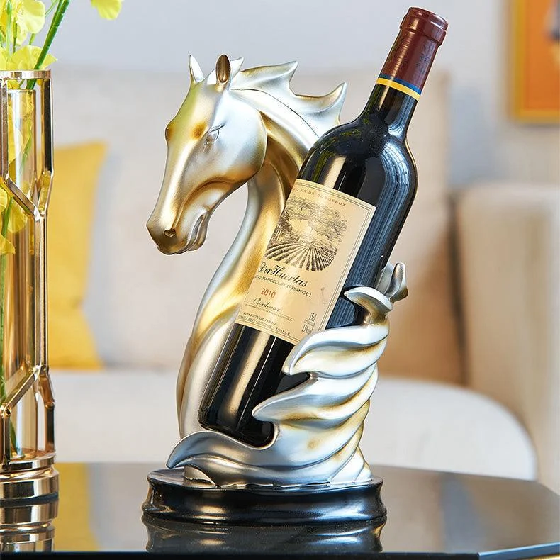 HorseShapedWineHolder-Homeko5 Horse Shaped Wine Holder - Homeko