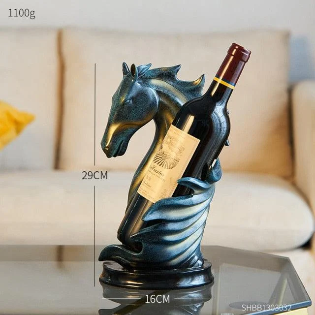 HorseShapedWineHolder-Homeko8 Horse Shaped Wine Holder - Homeko