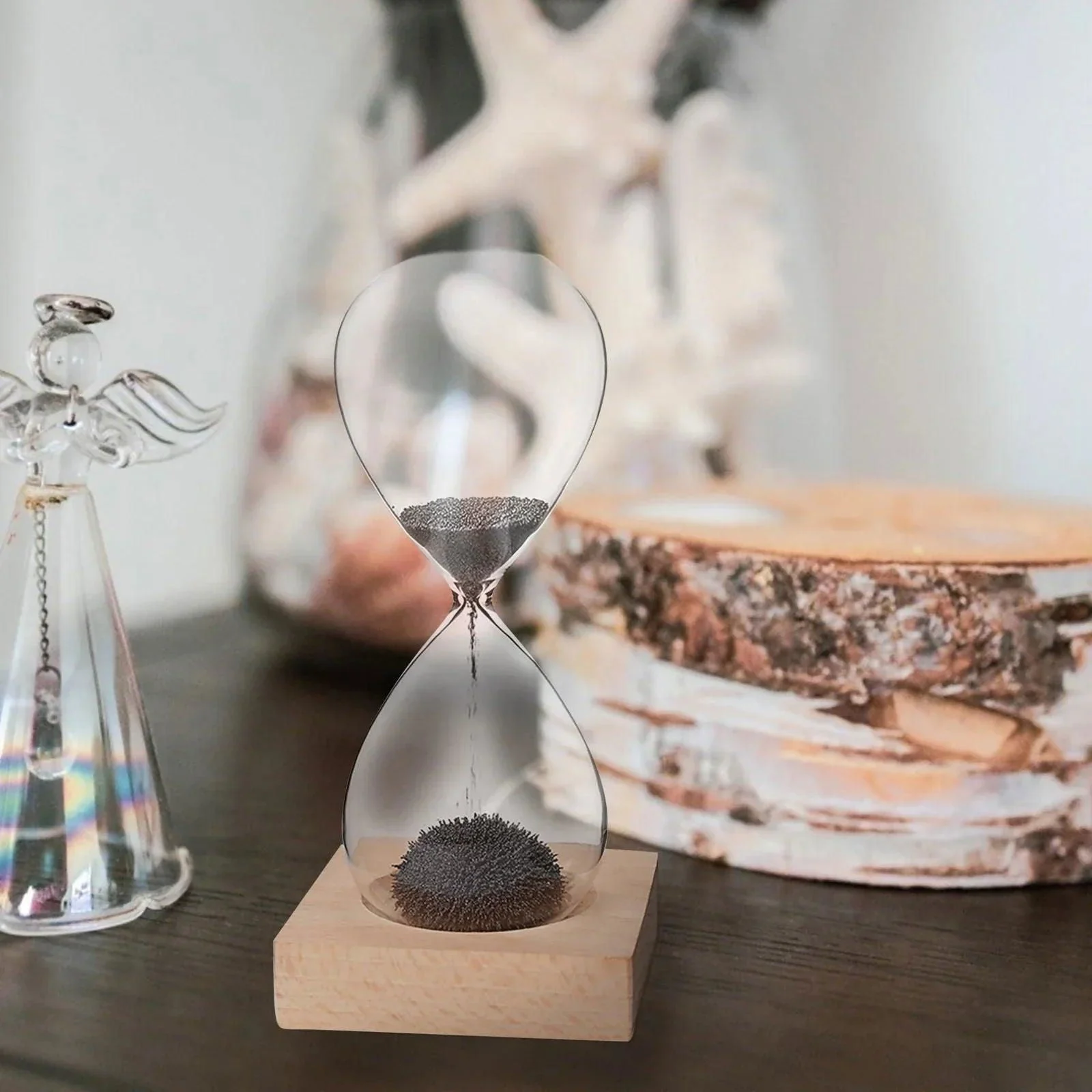Hourglass Magnetic Sand -