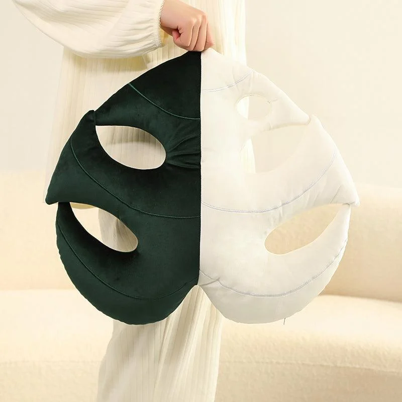 Houseplant Leaf Pillow -
