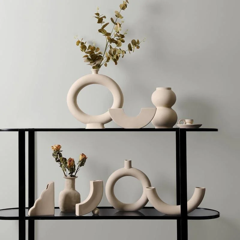 Hygge_Abstract_Ceramic_Vase_-_-4299747 Hygge Abstract Ceramic Vase -