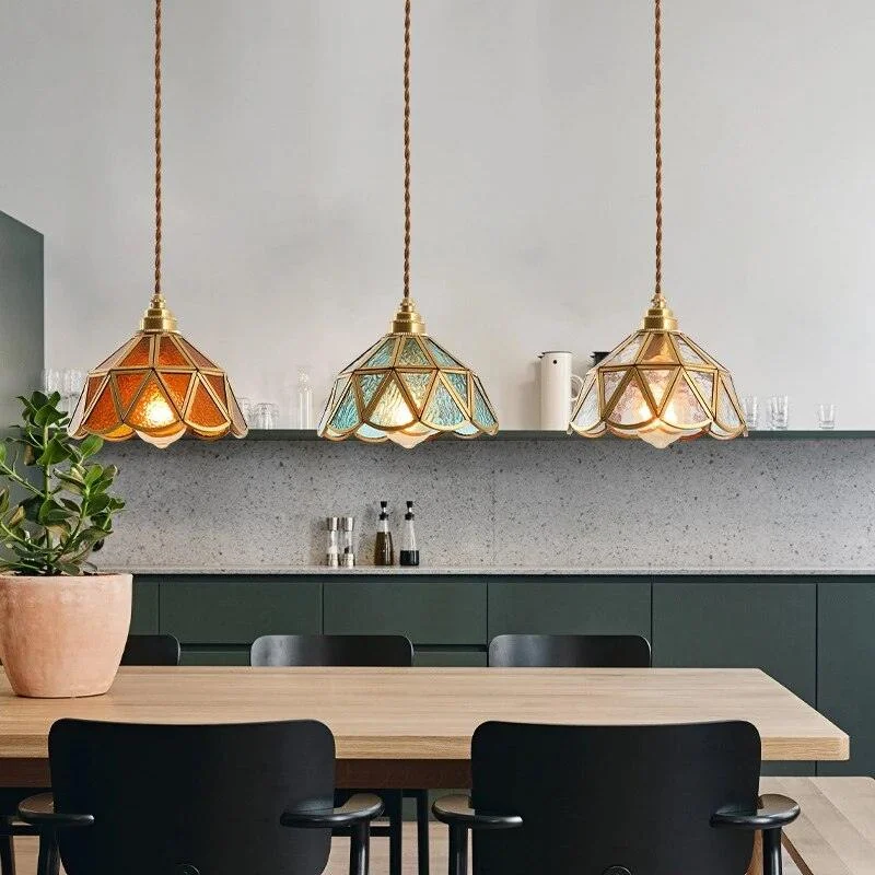 IPkEVintage-Kleurrijk-Glas-Luxe-Hanger-Licht-Restaurant-Bar-Decoratie-Ophanging-Luminair-Plafond-Hangende-Lamp-Koffie-Kroonluchter Ipkevintage Kleurrijk Glas Luxe Hanger Licht Restaurant Bar Decoratie Ophanging Luminair Plafond Hangende Lamp Koffie Kroonluchter