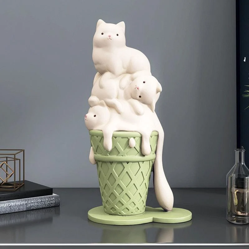 IceCreamCatDecor-Homeko2 Ice Cream Cat Decor - Homeko