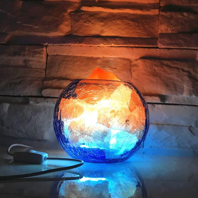Ice and Fire Himalayan Salt Lamp - Homeko