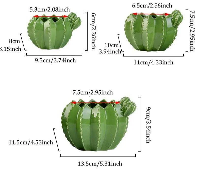 Indoor_Green_Cactus_Pot_Planter_-_-4300719 Indoor Green Cactus Pot Planter -