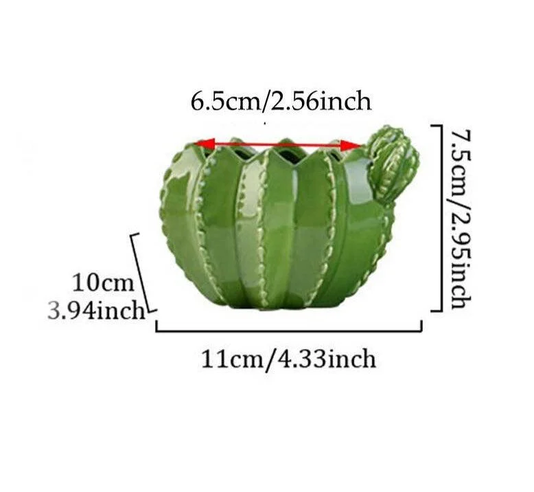 Indoor_Green_Cactus_Pot_Planter_-_-4300725 Indoor Green Cactus Pot Planter -