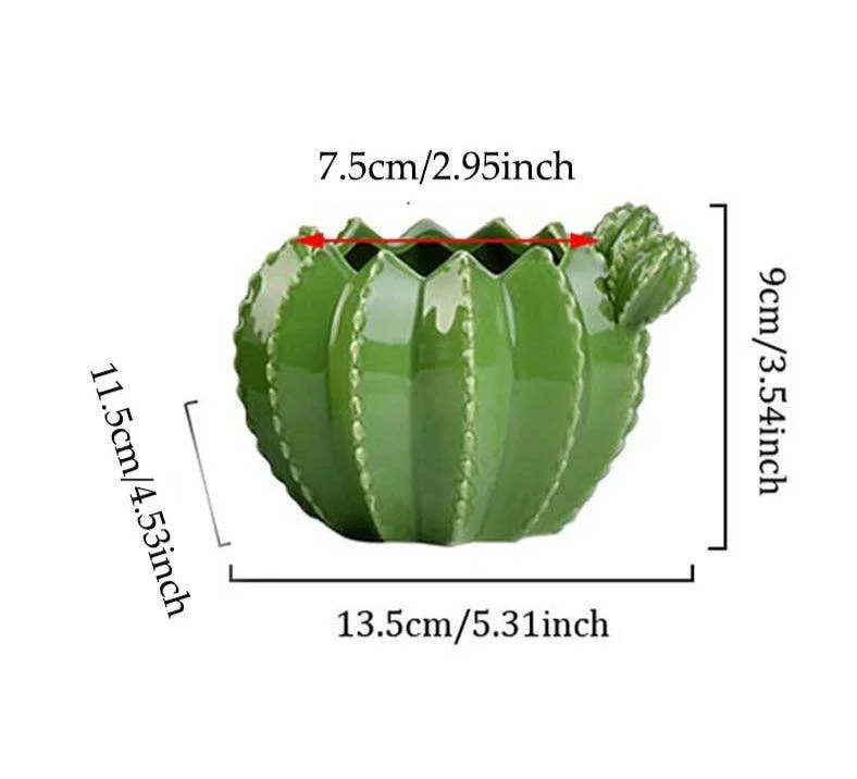 Indoor_Green_Cactus_Pot_Planter_-_-4300732 Indoor Green Cactus Pot Planter -
