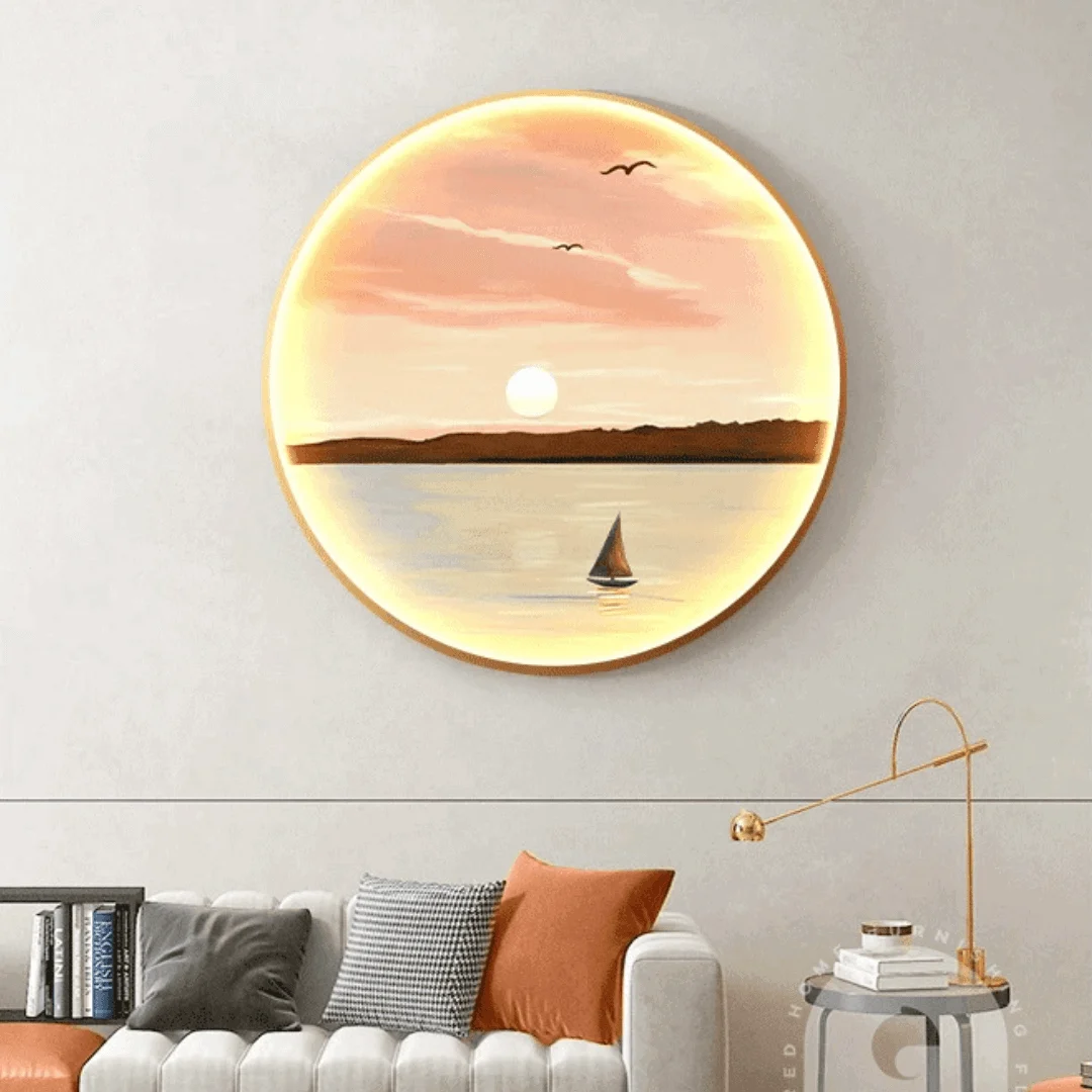 Indoor_Landscape_Painting_Wall_Lamp_-_-4300795 Indoor Landscape Painting Wall Lamp -