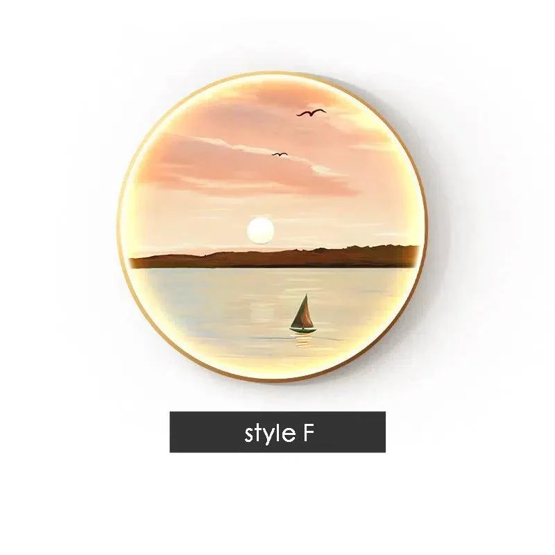 Indoor_Landscape_Painting_Wall_Lamp_-_-4300853 Indoor Landscape Painting Wall Lamp -