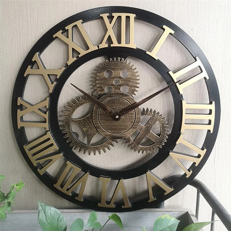 IndustrialStyleWallClock-Homeko7 Industrial Style Wall Clock - Homeko