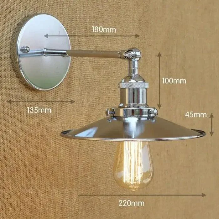 IndustrialVintageWallLight-Homeko6 Industrial Vintage Wall Light - Homeko