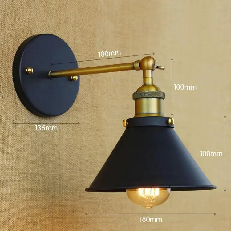 IndustrialVintageWallLight-Homeko8 Industrial Vintage Wall Light - Homeko