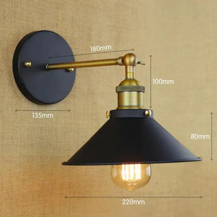IndustrialVintageWallLight-Homeko9 Industrial Vintage Wall Light - Homeko