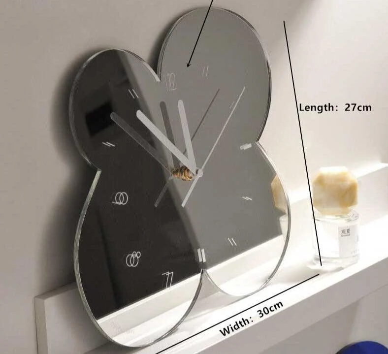 Industrial_Acrylic_Mirror_Flower_Wall_Clock_-_-4300905 Industrial Acrylic Mirror Flower Wall Clock -