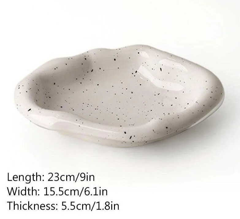 Industrial_Ceramic_Cookies_Silver_Mirrored_Tray_Plate_-_-4301022 Industrial Ceramic Cookies & Silver Mirrored Tray Plate -