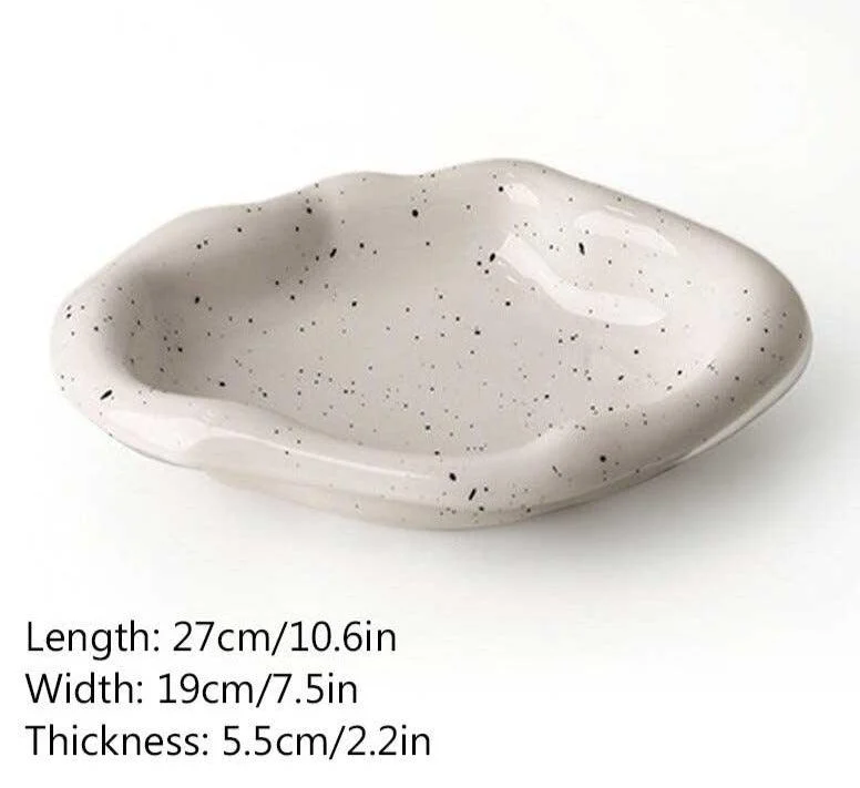 Industrial_Ceramic_Cookies_Silver_Mirrored_Tray_Plate_-_-4301027 Industrial Ceramic Cookies & Silver Mirrored Tray Plate -