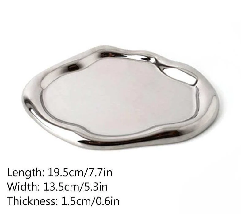 Industrial_Ceramic_Cookies_Silver_Mirrored_Tray_Plate_-_-4301033 Industrial Ceramic Cookies & Silver Mirrored Tray Plate -