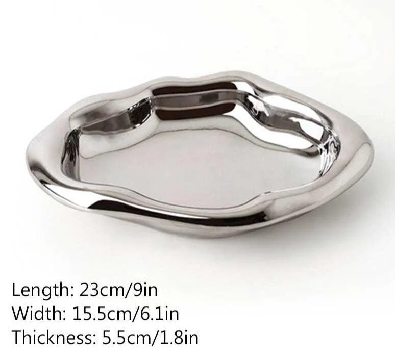 Industrial_Ceramic_Cookies_Silver_Mirrored_Tray_Plate_-_-4301044 Industrial Ceramic Cookies & Silver Mirrored Tray Plate -