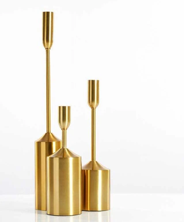 Industrial_Gold_Pillar_Candle_Holders_-_-4301066 Industrial Gold Pillar Candle Holders -