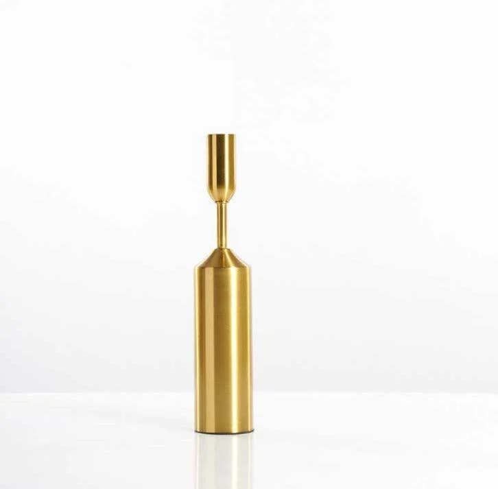 Industrial_Gold_Pillar_Candle_Holders_-_-4301087 Industrial Gold Pillar Candle Holders -