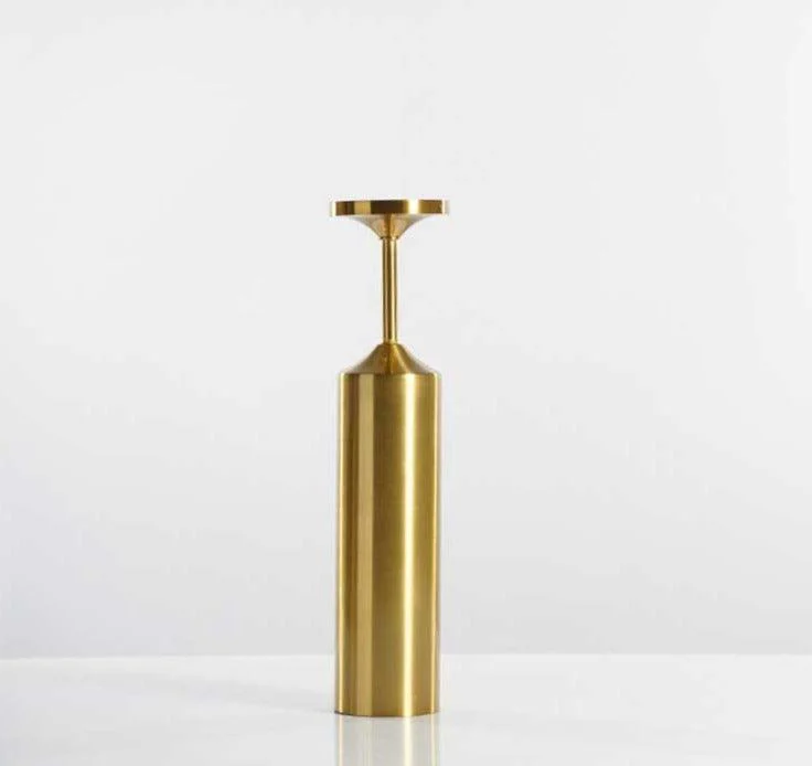 Industrial_Gold_Pillar_Candle_Holders_-_-4301092 Industrial Gold Pillar Candle Holders -