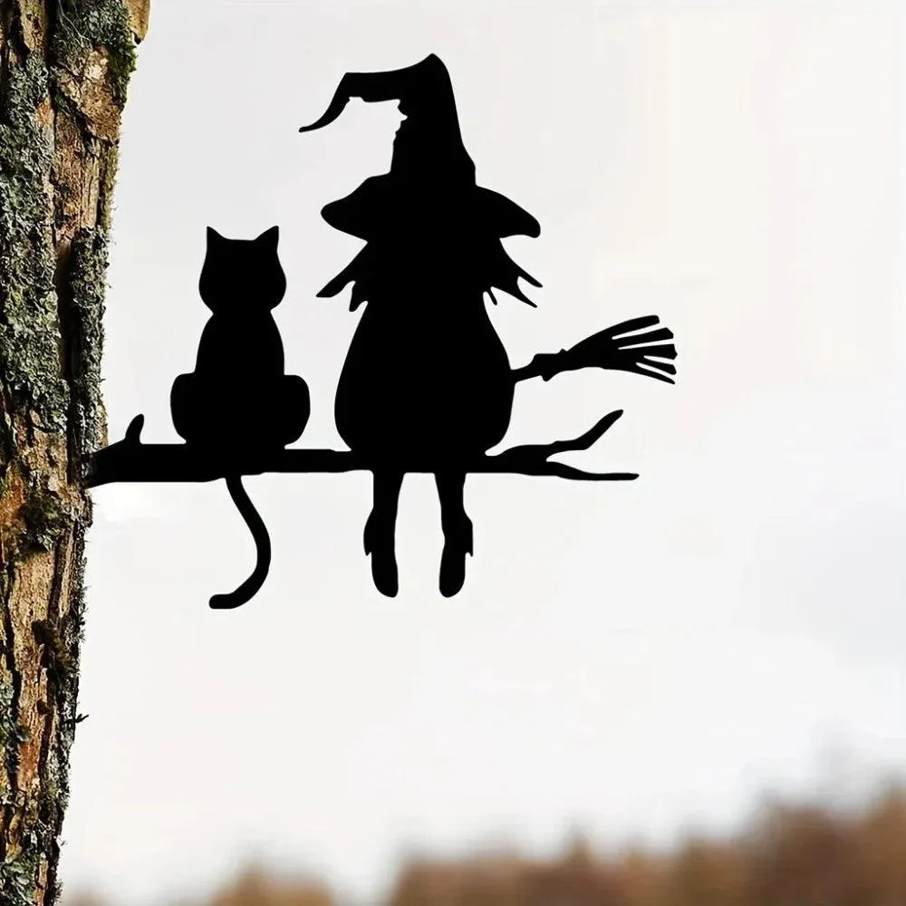 Iron-Silhouette-Cute-Witch-And-Cat-Garden-Stake-On-The-Branch-Yard-Art-Decor-Tree-Stump.jpg_2ae36c14-7ee9-4008-90ef-eba44fd9f735 Iron Silhouette Cute Witch And Cat Garden Stake On The Branch Yard Art Decor Tree Stump.jpg 2ae36c14 7ee9 4008 90ef Eba44fd9f735