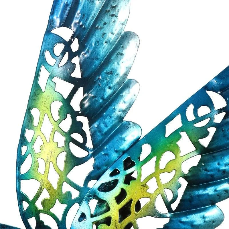 Iron Hummingbird Wall Decor - Homeko