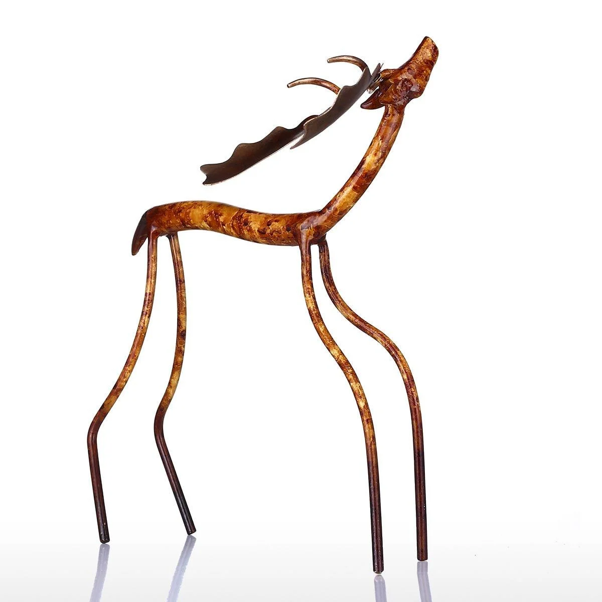 IronMooseSculpture-Homeko6 Iron Moose Sculpture - Homeko