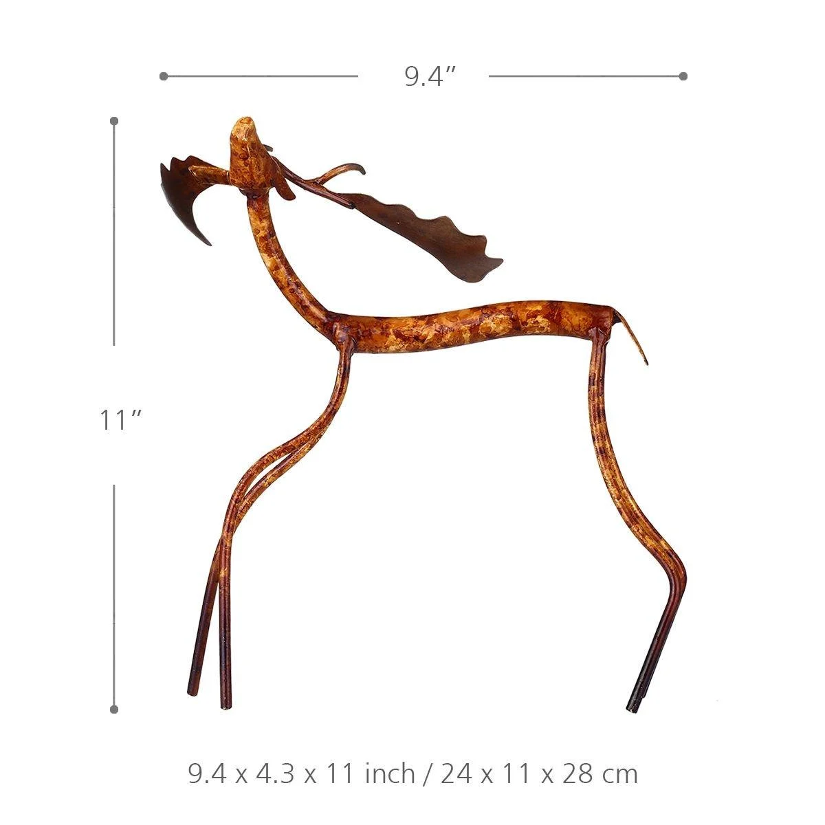IronMooseSculpture-Homeko7 Iron Moose Sculpture - Homeko