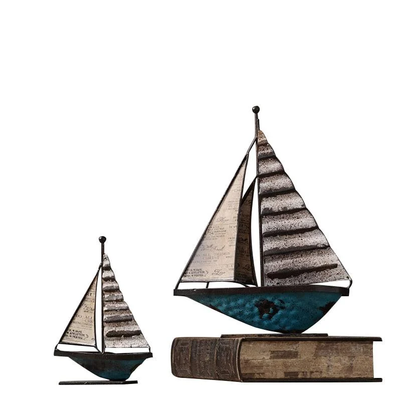 IronRetroSailboat-Homeko5 Iron Retro Sailboat - Homeko