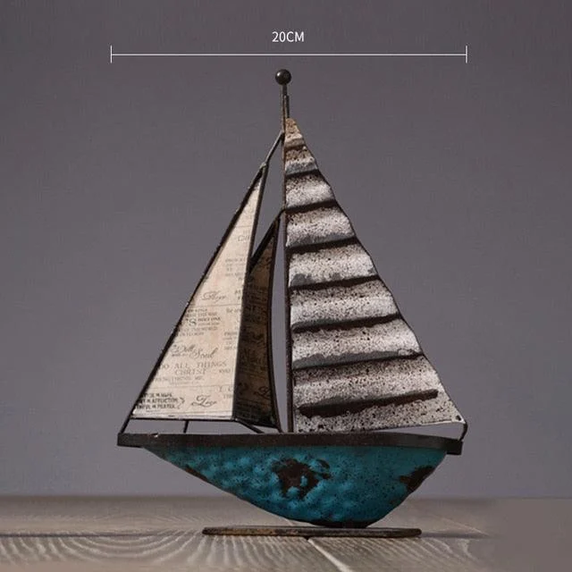 IronRetroSailboat-Homeko6 Iron Retro Sailboat - Homeko