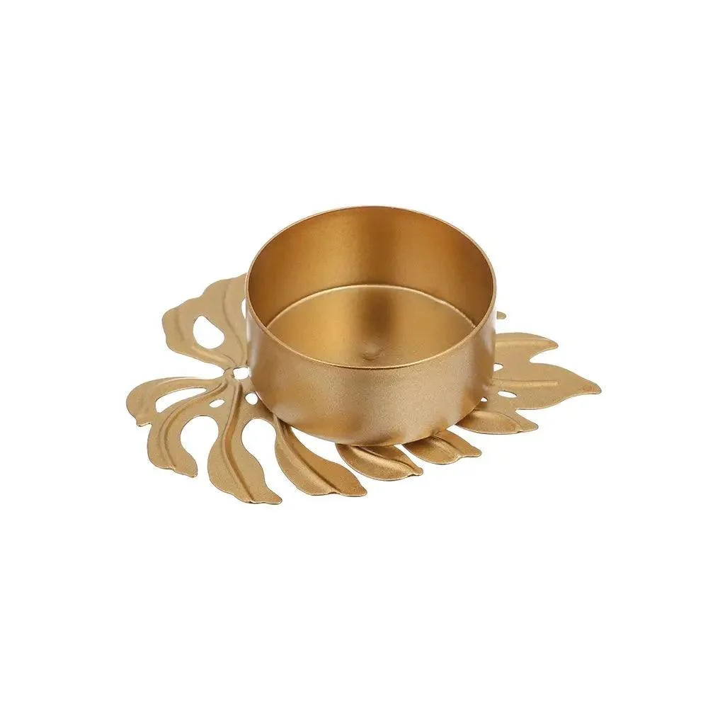 Iron_Monstera_Leaf_Candle_Holder_-_-4302654 Iron Monstera Leaf Candle Holder -