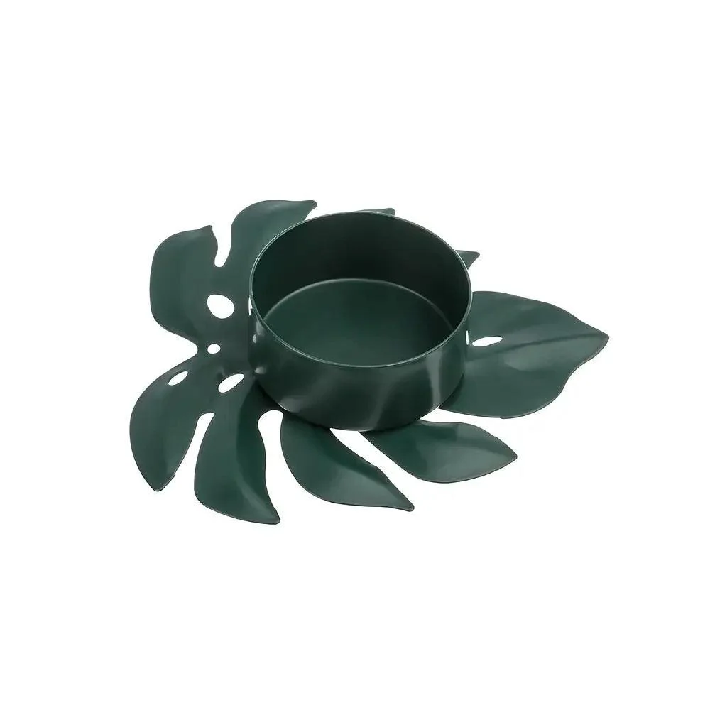 Iron_Monstera_Leaf_Candle_Holder_-_-4302677 Iron Monstera Leaf Candle Holder -