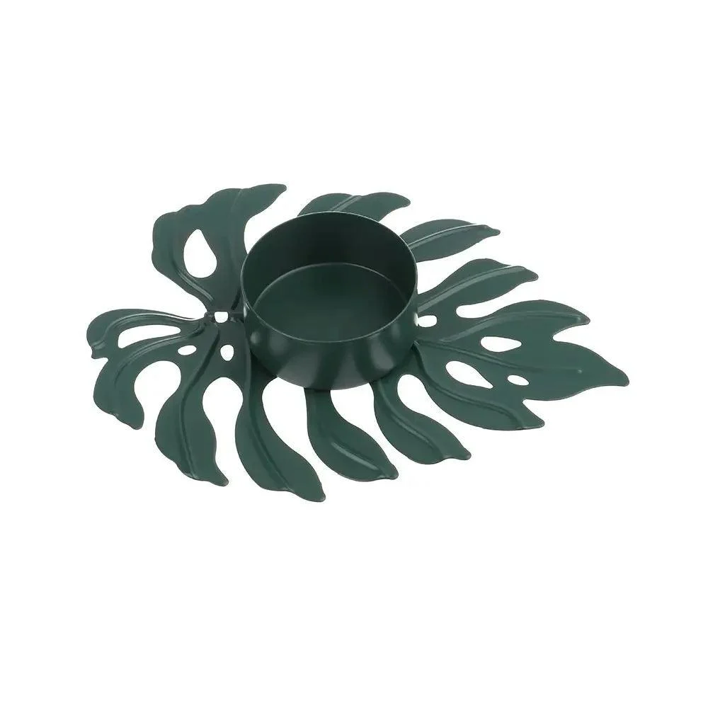 Iron_Monstera_Leaf_Candle_Holder_-_-4302681 Iron Monstera Leaf Candle Holder -