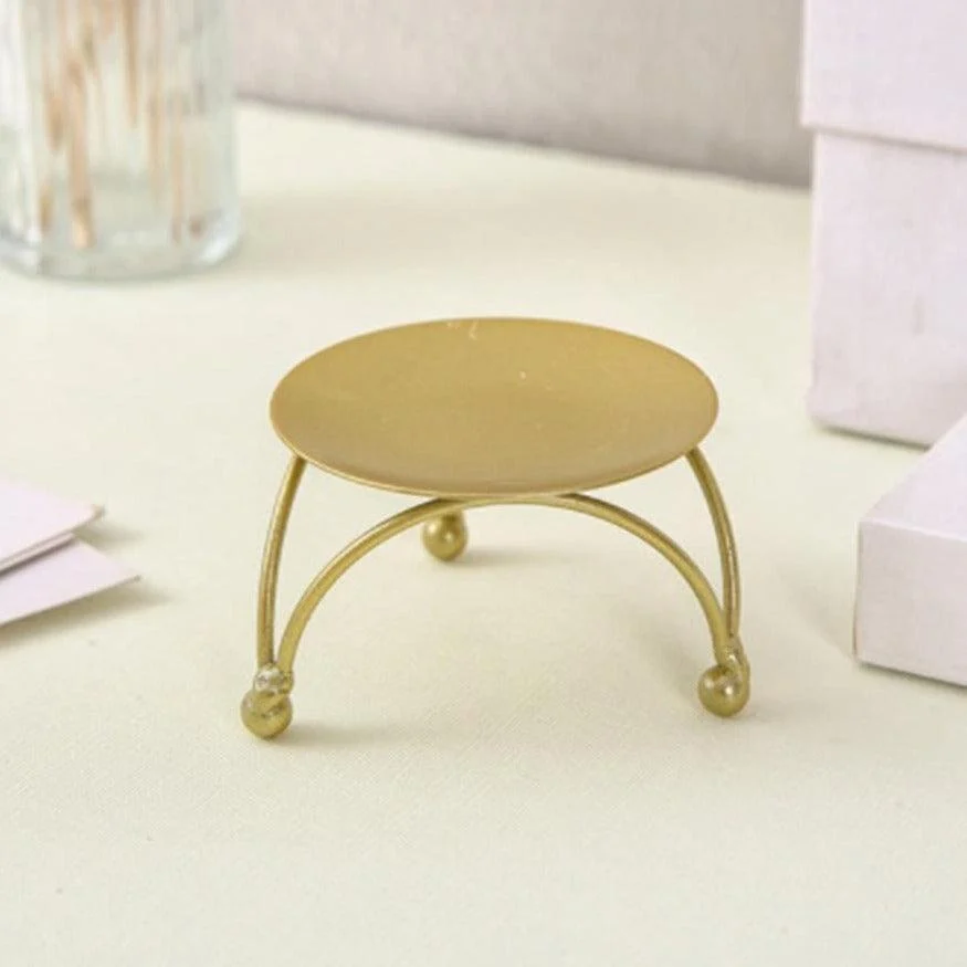 Iron_Plate_Candle_Holder_-_-4302808 Iron Plate Candle Holder -