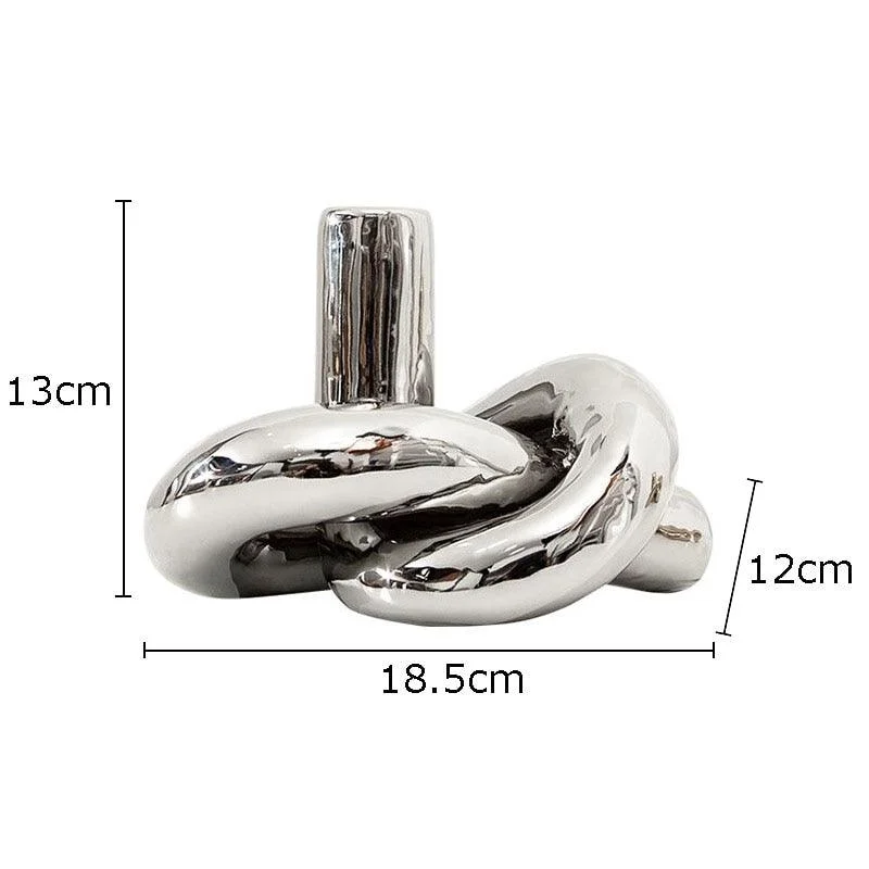 Irregular Knot Ceramic Home Decor Sulpture -