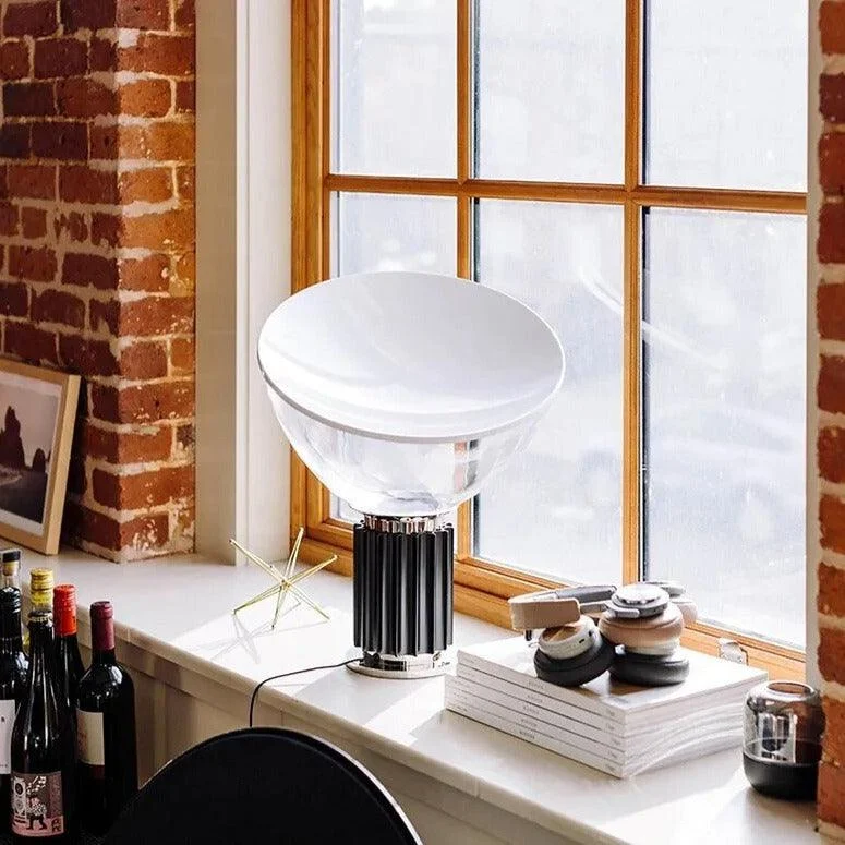 Italian_Style_Transparent_Bowl_Chrome_Lamp_-_-4304543 Italian Style Transparent Bowl Chrome Lamp -