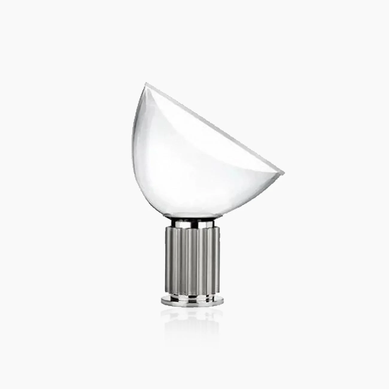 Italian_Style_Transparent_Bowl_Chrome_Lamp_-_-4304555 Italian Style Transparent Bowl Chrome Lamp -