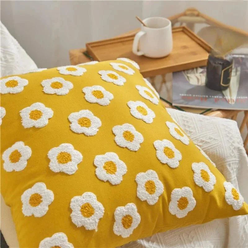 Jacquard_Floral_Design_Cushion_Cover_-_-_tag1_-4280471 Jacquard Floral Design Cushion Cover - - #tag1#