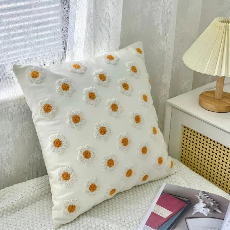 Jacquard_Floral_Design_Cushion_Cover_-_-_tag1_-4280517 Jacquard Floral Design Cushion Cover - - #tag1#