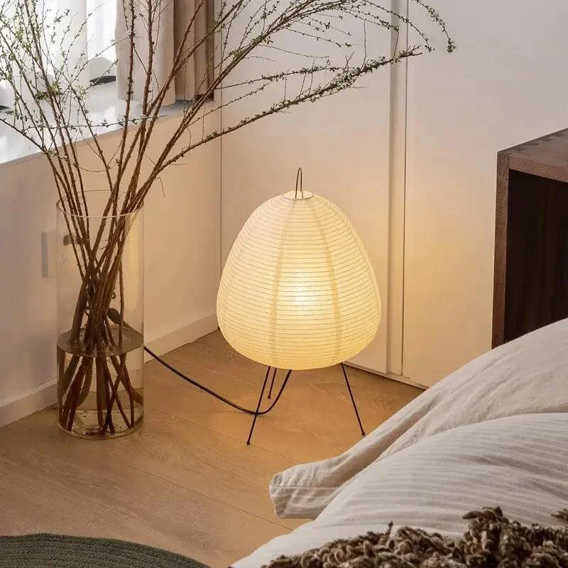 Japandi - Rice Paper Table Lamp -  - #tag1#