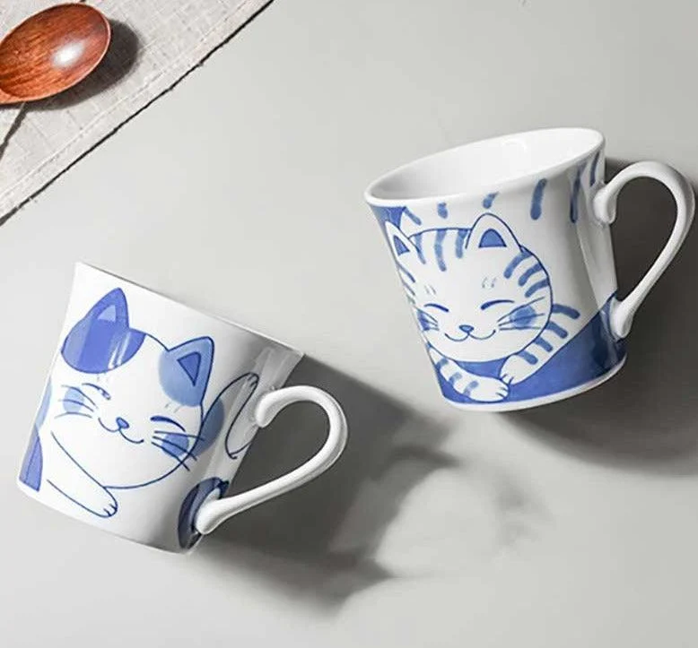 Japanese_Ceramic_Lucky_Cat_Mug_-_-4305419 Japanese Ceramic Lucky Cat Mug -