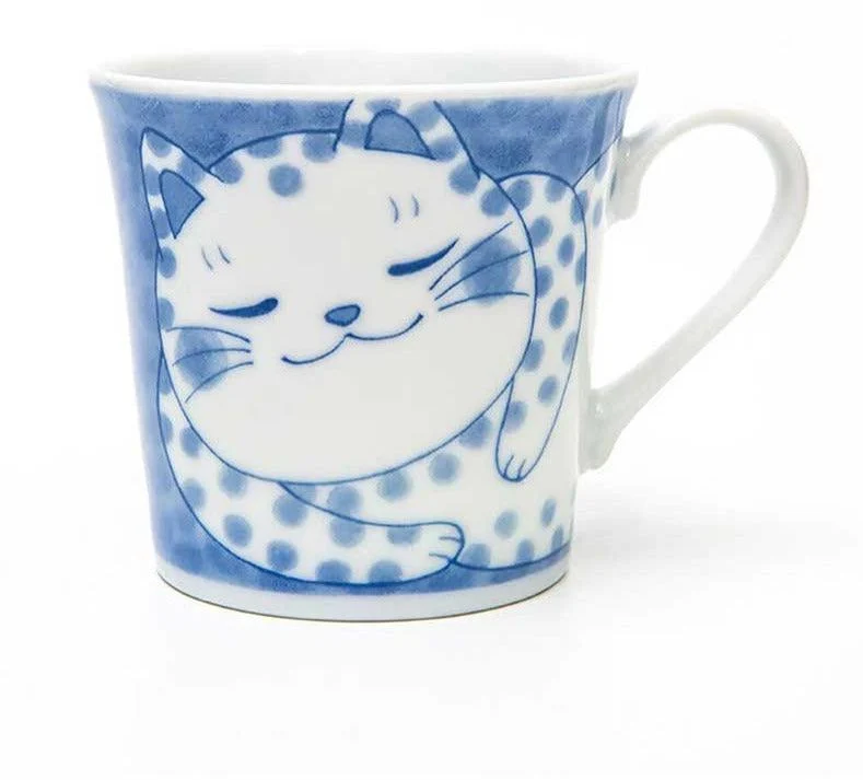 Japanese_Ceramic_Lucky_Cat_Mug_-_-4305423 Japanese Ceramic Lucky Cat Mug -