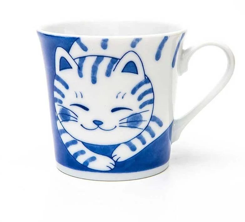Japanese_Ceramic_Lucky_Cat_Mug_-_-4305435 Japanese Ceramic Lucky Cat Mug -