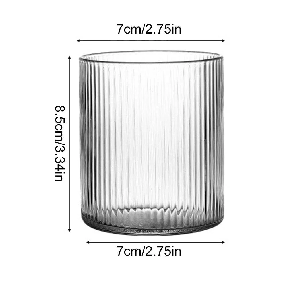 Japanese_Style_Clear_Striped_Glass_Cup_-_-_tag1_-4282330 Japanese Style Clear Striped Glass Cup - - #tag1#