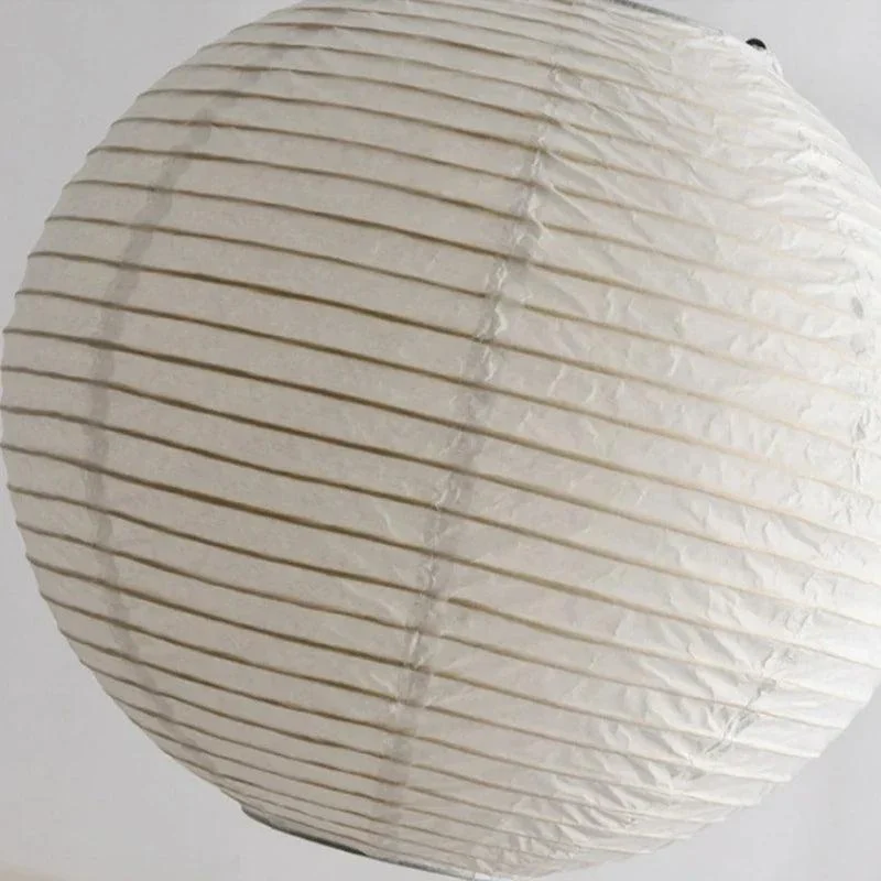 Japanese Wabi-Sabi Style Rice Paper Pendent Ceiling Lamp -